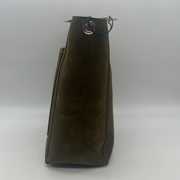 Dooney & Bourke Suede Brynn Olive - Picture 4 of 14